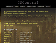 Tablet Screenshot of gscentral.com